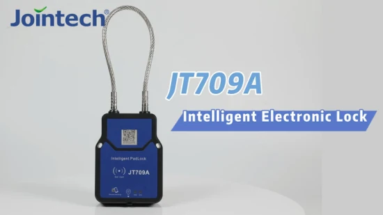 Jointech Jt709A Logistica doganale Smart Tracker Lucchetto Container Cargo Localizzazione GPS remota Blocco sigillo RFID